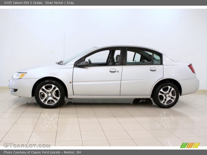 Silver Nickel / Gray 2005 Saturn ION 3 Sedan