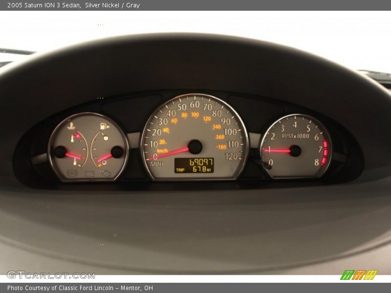 Silver Nickel / Gray 2005 Saturn ION 3 Sedan