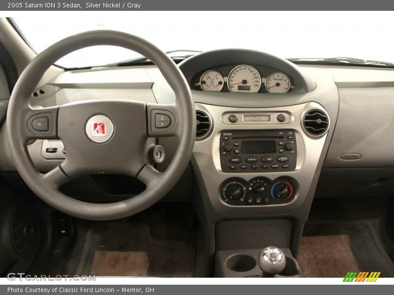 Silver Nickel / Gray 2005 Saturn ION 3 Sedan
