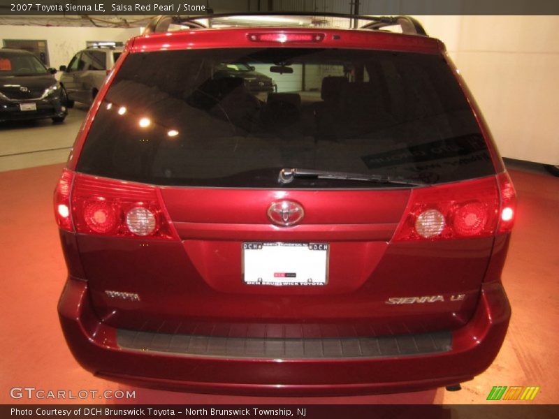 Salsa Red Pearl / Stone 2007 Toyota Sienna LE