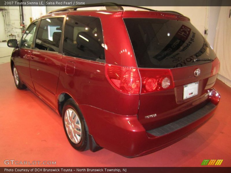 Salsa Red Pearl / Stone 2007 Toyota Sienna LE