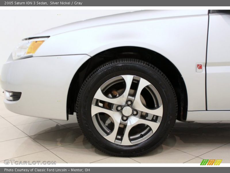 Silver Nickel / Gray 2005 Saturn ION 3 Sedan