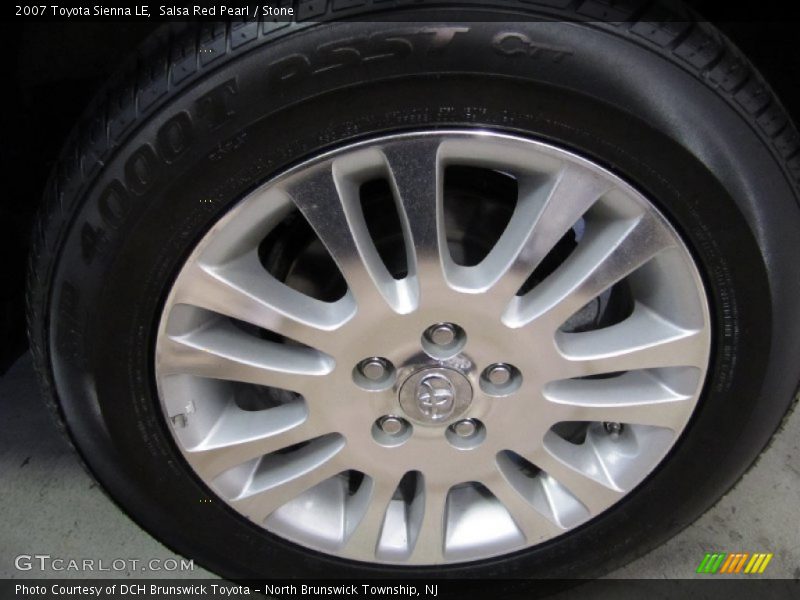 Salsa Red Pearl / Stone 2007 Toyota Sienna LE