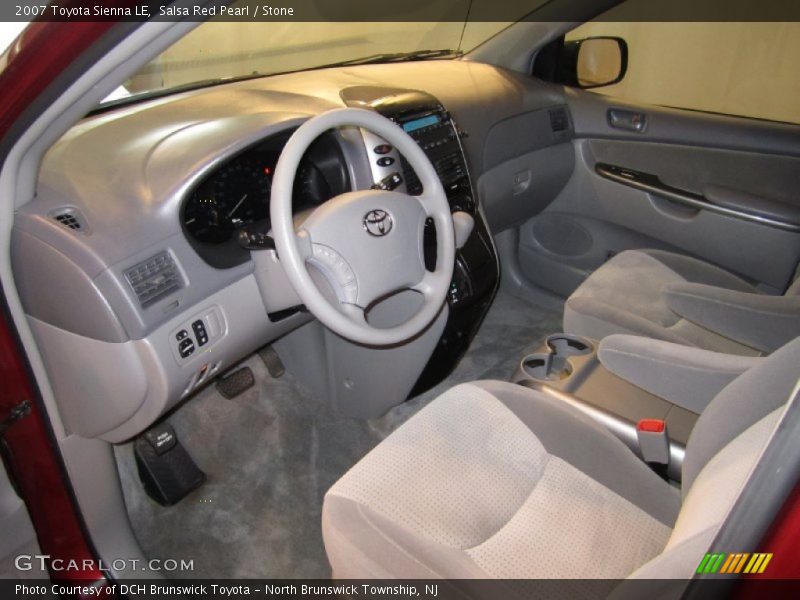 Salsa Red Pearl / Stone 2007 Toyota Sienna LE