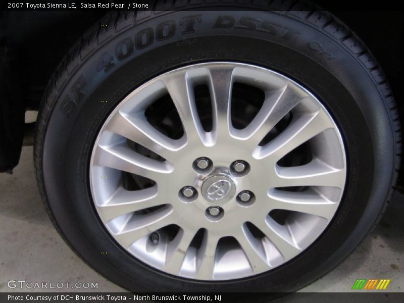 Salsa Red Pearl / Stone 2007 Toyota Sienna LE
