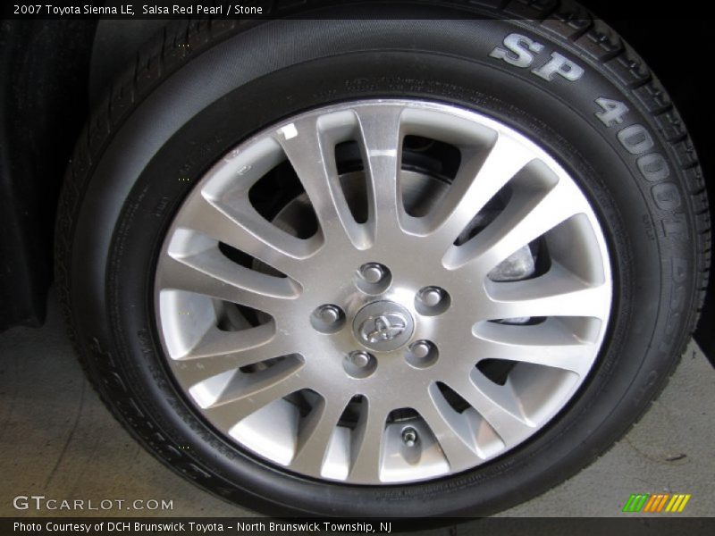 Salsa Red Pearl / Stone 2007 Toyota Sienna LE