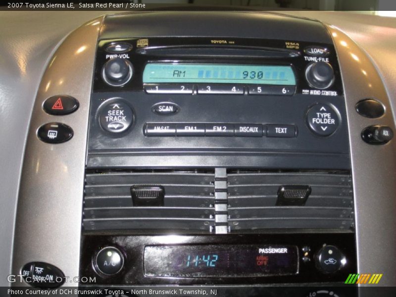 Salsa Red Pearl / Stone 2007 Toyota Sienna LE