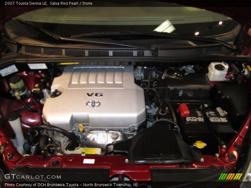 Salsa Red Pearl / Stone 2007 Toyota Sienna LE