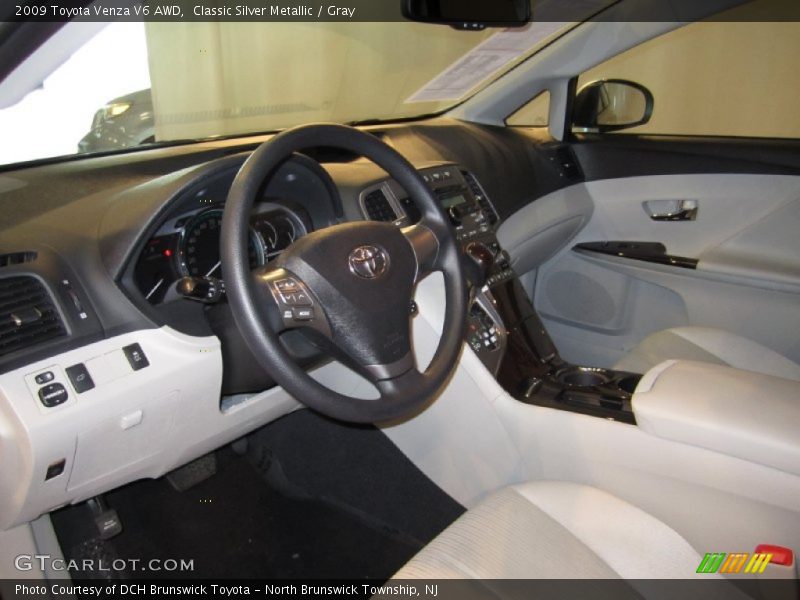 Classic Silver Metallic / Gray 2009 Toyota Venza V6 AWD