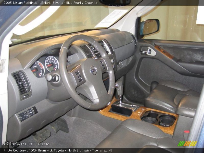 Silverton Blue Pearl / Graphite 2005 Nissan Pathfinder LE 4x4