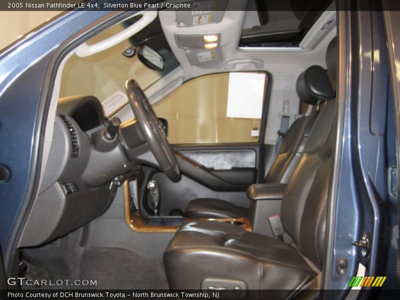 Silverton Blue Pearl / Graphite 2005 Nissan Pathfinder LE 4x4