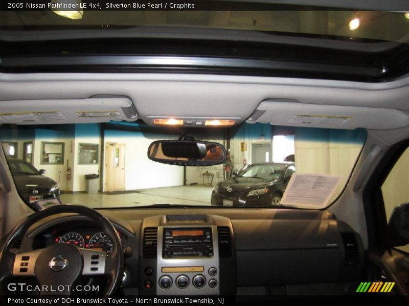 Silverton Blue Pearl / Graphite 2005 Nissan Pathfinder LE 4x4