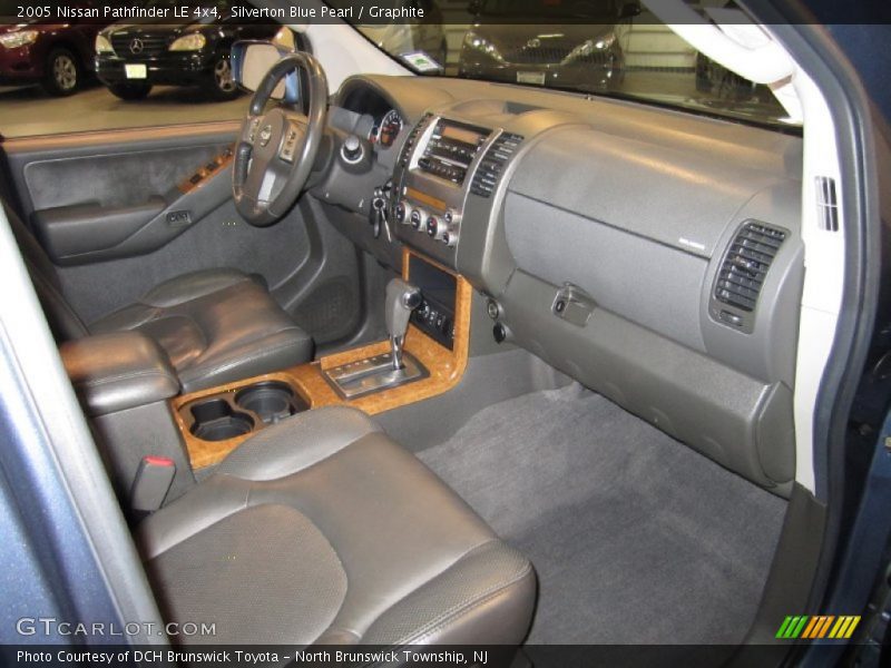Silverton Blue Pearl / Graphite 2005 Nissan Pathfinder LE 4x4