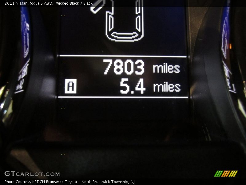 Wicked Black / Black 2011 Nissan Rogue S AWD