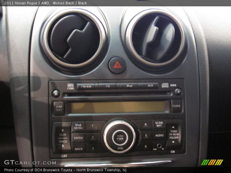 Wicked Black / Black 2011 Nissan Rogue S AWD