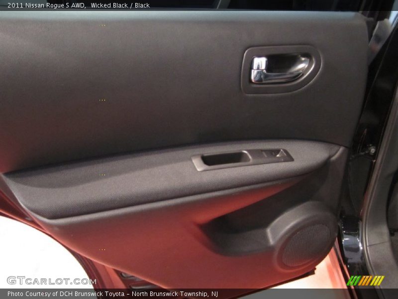 Wicked Black / Black 2011 Nissan Rogue S AWD