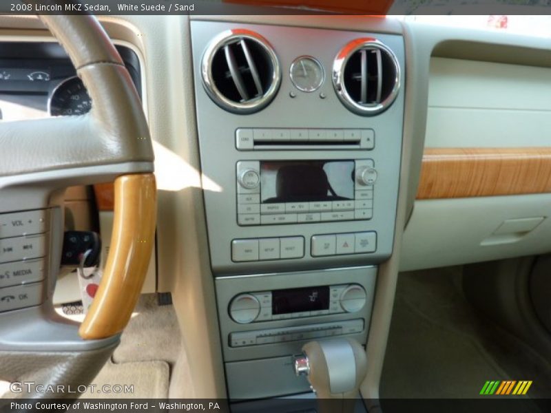 White Suede / Sand 2008 Lincoln MKZ Sedan