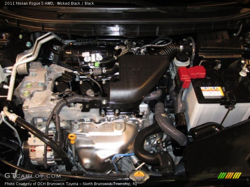 Wicked Black / Black 2011 Nissan Rogue S AWD