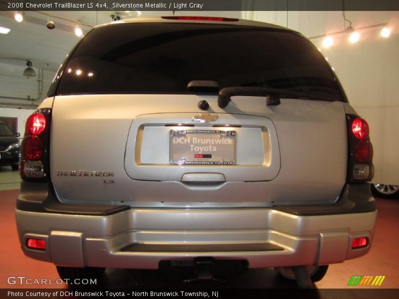 Silverstone Metallic / Light Gray 2008 Chevrolet TrailBlazer LS 4x4