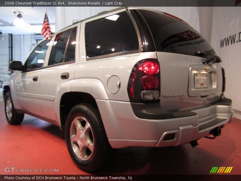 Silverstone Metallic / Light Gray 2008 Chevrolet TrailBlazer LS 4x4