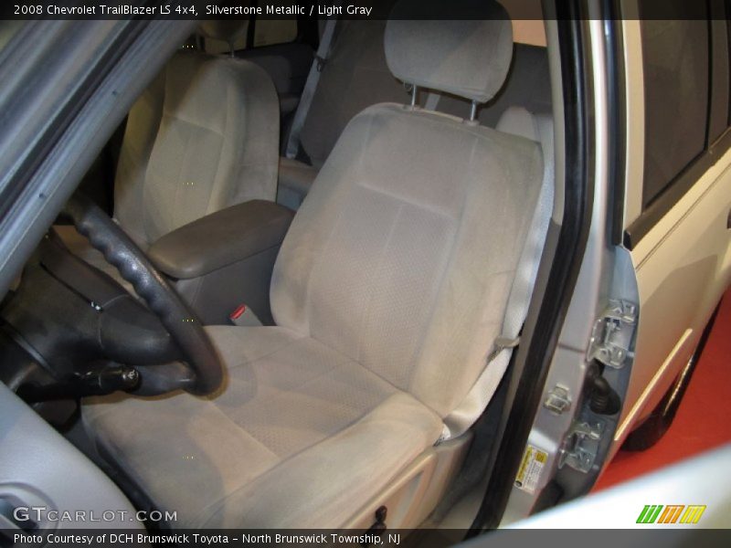 Silverstone Metallic / Light Gray 2008 Chevrolet TrailBlazer LS 4x4