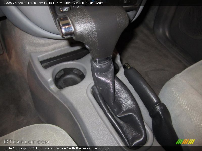 Silverstone Metallic / Light Gray 2008 Chevrolet TrailBlazer LS 4x4