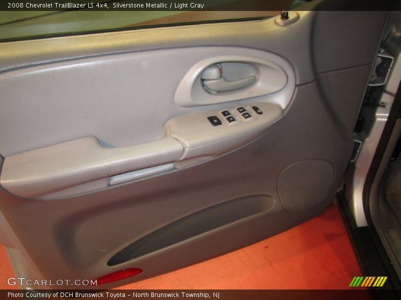 Silverstone Metallic / Light Gray 2008 Chevrolet TrailBlazer LS 4x4