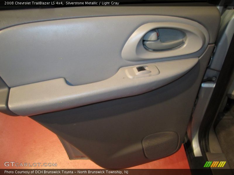 Silverstone Metallic / Light Gray 2008 Chevrolet TrailBlazer LS 4x4