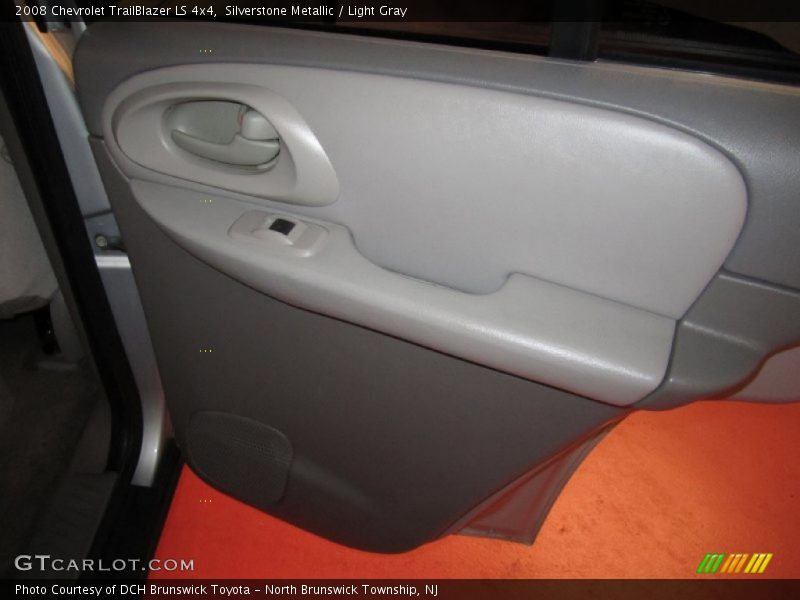 Silverstone Metallic / Light Gray 2008 Chevrolet TrailBlazer LS 4x4