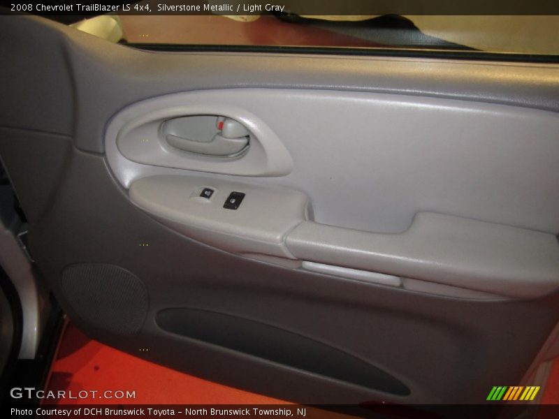 Silverstone Metallic / Light Gray 2008 Chevrolet TrailBlazer LS 4x4