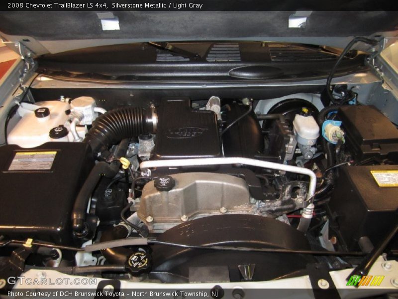 Silverstone Metallic / Light Gray 2008 Chevrolet TrailBlazer LS 4x4