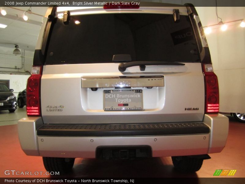 Bright Silver Metallic / Dark Slate Gray 2008 Jeep Commander Limited 4x4