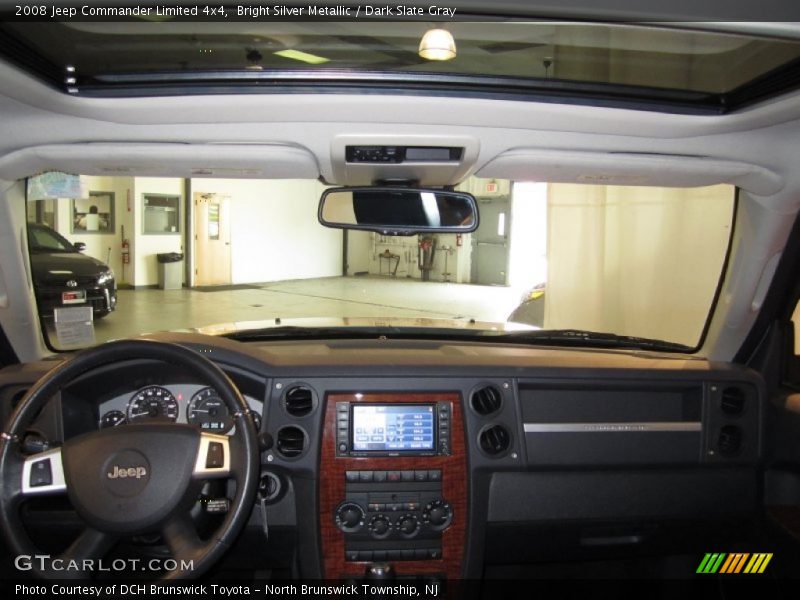 Bright Silver Metallic / Dark Slate Gray 2008 Jeep Commander Limited 4x4