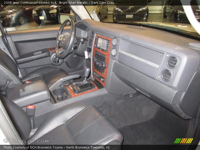 Bright Silver Metallic / Dark Slate Gray 2008 Jeep Commander Limited 4x4