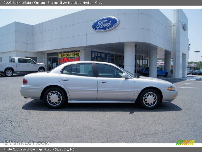 Sterling Silver Metallic / Medium Gray 2003 Buick LeSabre Custom