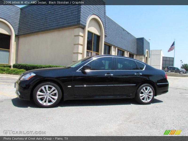  2008 M 45x AWD Sedan Black Obsidian