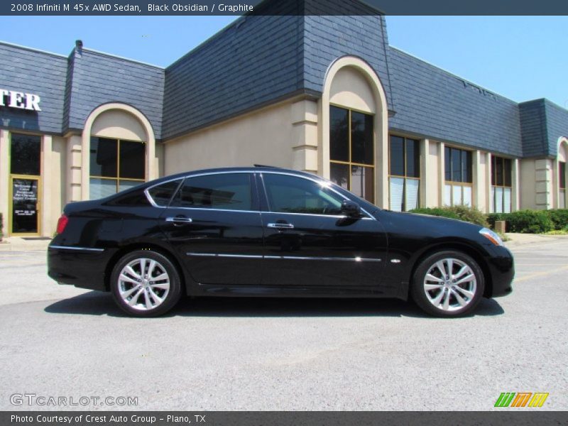  2008 M 45x AWD Sedan Black Obsidian