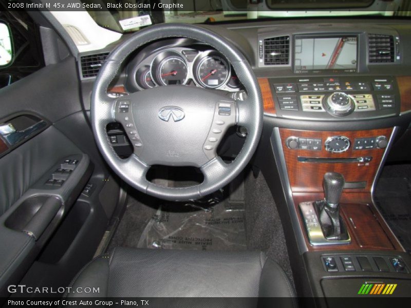 Dashboard of 2008 M 45x AWD Sedan