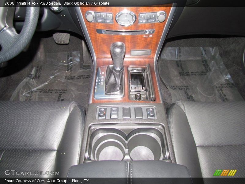 Controls of 2008 M 45x AWD Sedan