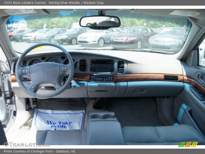 Sterling Silver Metallic / Medium Gray 2003 Buick LeSabre Custom