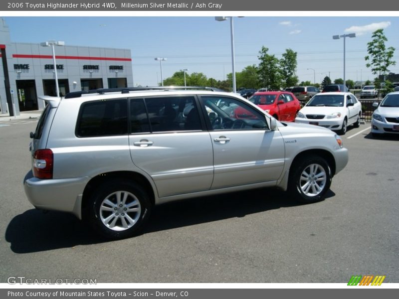 Millenium Silver Metallic / Ash Gray 2006 Toyota Highlander Hybrid 4WD