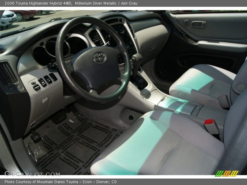 Millenium Silver Metallic / Ash Gray 2006 Toyota Highlander Hybrid 4WD