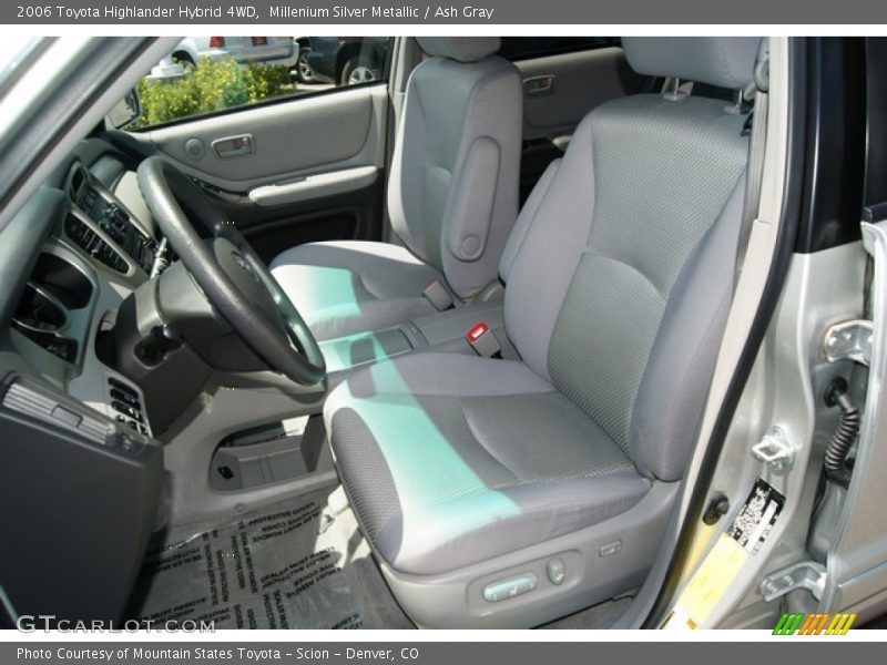 Millenium Silver Metallic / Ash Gray 2006 Toyota Highlander Hybrid 4WD