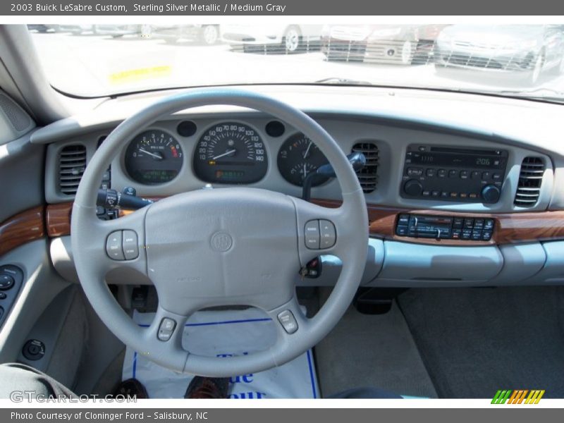 Sterling Silver Metallic / Medium Gray 2003 Buick LeSabre Custom