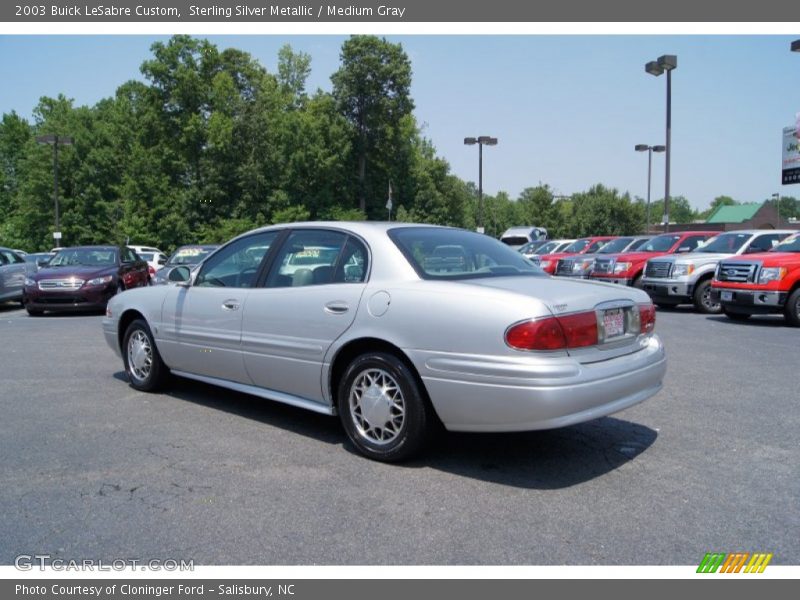 Sterling Silver Metallic / Medium Gray 2003 Buick LeSabre Custom