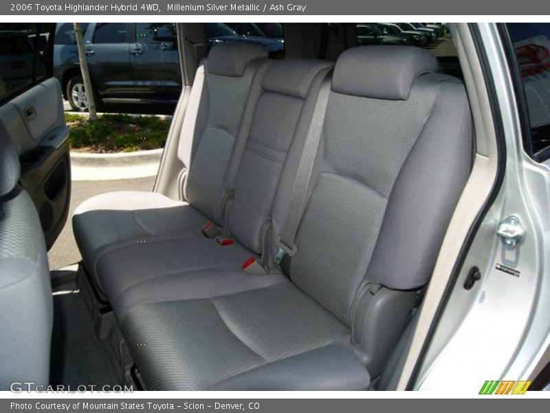 Millenium Silver Metallic / Ash Gray 2006 Toyota Highlander Hybrid 4WD