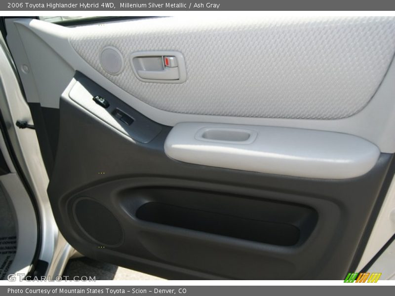 Millenium Silver Metallic / Ash Gray 2006 Toyota Highlander Hybrid 4WD