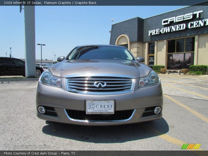 Platinum Graphite / Graphite Black 2009 Infiniti M 35 Sedan