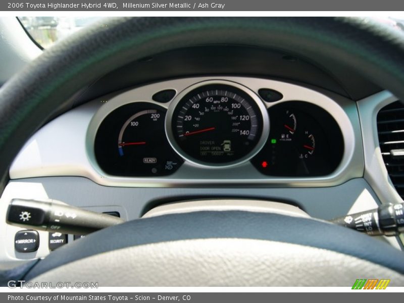 Millenium Silver Metallic / Ash Gray 2006 Toyota Highlander Hybrid 4WD