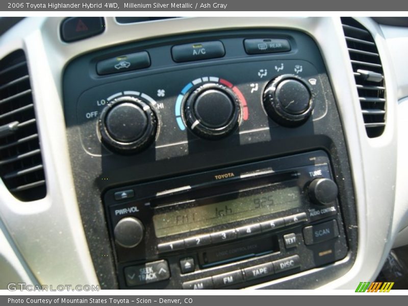 Millenium Silver Metallic / Ash Gray 2006 Toyota Highlander Hybrid 4WD